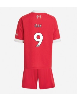 Liverpool Alexander Isak #9 Replika Hemmakläder Barn 2025-26 Kortärmad (+ byxor)